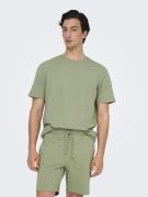 Only & Sons Onskian life reg seersucker ss tee