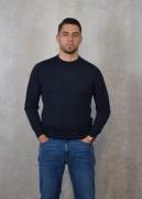 Lyle and Scott Tonal eagle merino crew neck jumper
