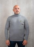 Lyle and Scott Cotton merino turtleneck jumper