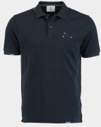 Bos Bright Blue Polo korte mouw polo borduur 2824425/220 navy