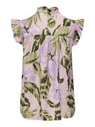 Jacqueline de Yong Jdybilly sl frill top wvn dessin