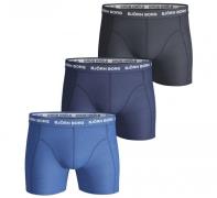 Björn Borg 3-pack boxers solids blue mix