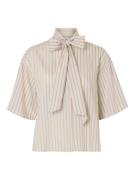 Selected Femme slflana-juno 3/4 bow shirt b 16097296 first bloom
