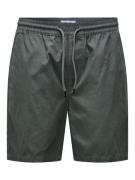 Only & Sons Onstel life 0119 shorts olijf