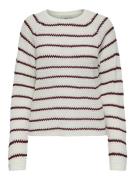 Jacqueline de Yong Jdyellen ls oneck raglan pullover knt dessin
