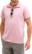 Butcher of Blue Alain jersey polo flamingo pink