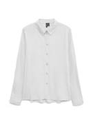 Vero Moda Vmbumpy ls basic shirt wvn ga noos off-white