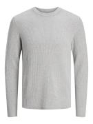 Jack & Jones Jjeperfect knit crew neck ln licht