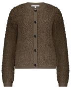 Red Button Boucle mud