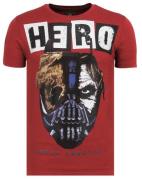 Local Fanatic Hero mask zomer t-shirt