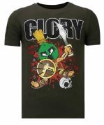 Local Fanatic Glory martial rhinestone t-shirt