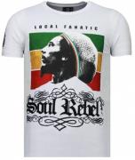 Local Fanatic Soul rebel bob rhinestone t-shirt