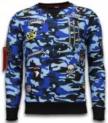 Local Fanatic Camo embroidery sweater patches