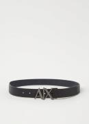 Armani Exchange Riem van leer