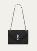 Saint Laurent Envelope Medium schoudertas van kalfsleer