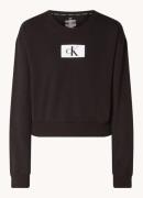 Calvin Klein Pyjama sweatshirt met logo