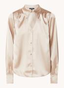 NIKKIE Bauru blouse van satijn met cut-out detail