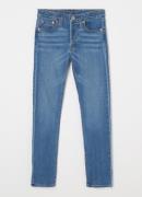 Levi's 501 slim fit jeans met stretch