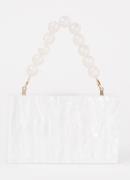 L.K.Bennett Maeve clutch met afneembare schouderriem