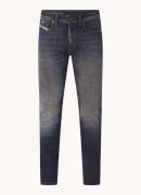 Diesel Sleekner slim fit jeans met donkere wassing