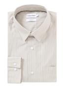 Calvin Klein Poplin regular fit overhemd met streepprint