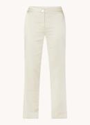 Modström Lola high waist bootcut fit pantalon van satijn