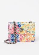 Kurt Geiger Kensington Micro crossbodytas met bloemenprint en strass