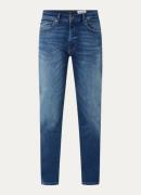 HUGO BOSS Delaware slim fit jeans met medium wassing