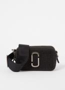 Marc Jacobs The Snapshot crossbodytas van canvas met strass