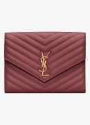 Saint Laurent Cassandre clutch van lamsleer