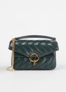 Sandro Crossbodytas van quilted leer