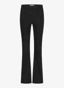 Studio Anneloes High waist flared broek met steekzakken