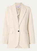 Co'Couture Vola blazer met schoudervulling en klepzakken