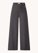 Aaiko Giani high waist wide fit pantalon met steekzakken