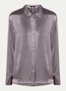 OPUS Fenzy blouse met metallic finish