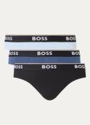 HUGO BOSS Slip met logoband in 3-pack