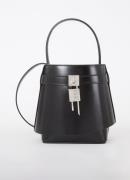 Givenchy Shark Lock Bucket handtas van kalfsleer met afneembare schoud...