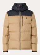 Ralph Lauren Puffer jack met donsvulling en afneembare capuchon