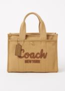 Coach Cargo 26 handtas van canvas met logoborduring