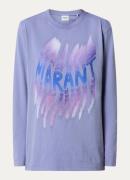 Isabel Marant Martine longsleeve met logoprint