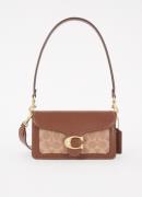 Coach Tabby 20 schoudertas van kalfsleer met logo