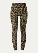 ba&sh Ascar mid waist legging met panterprint