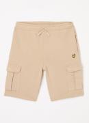 Lyle & Scott Straight fit korte joggingbroek met klepzakken