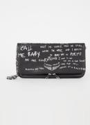 Zadig&Voltaire Rock clutch met afneembare schouderriem