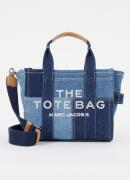 Marc Jacobs The Small Tote handtas van denim met logo