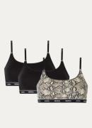 HUGO BOSS Bralette met logoband in 2-pack