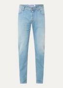 Jacob Cohën Nick slim fit jeans met lichte wassing