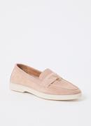 Dune London Grinning loafer van suède