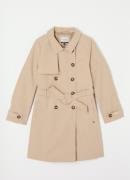 Retour Jeans Lucia double-breasted trenchcoat met strikceintuur