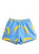 Snurk Banana Blue pyjamashorts met print